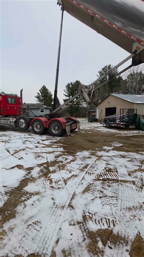 Check out our salt stockpile! At NorthStar Barge, we are ready for winter with plenty of road salt, despite shortages. Keeping your properties safe and ice-free is our priority. 🍂❄️ #WinterPrep #Deicing #SafetyFirst | NorthStar Barge
