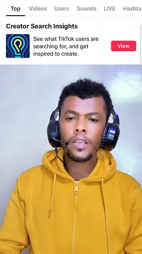 Oromo TikTok Creator Search Insights