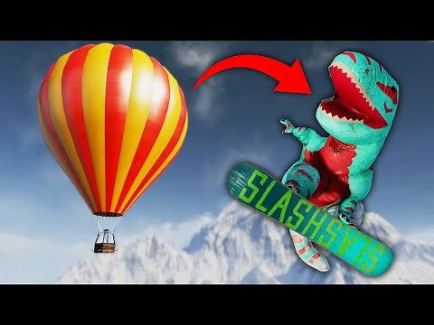 SKYDIVING OUT OF A HOT AIR BALLOON?! (Steep)