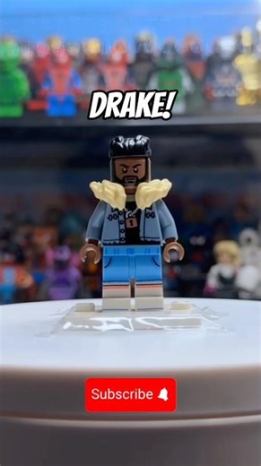 I made DRAKE in LEGO! #shorts