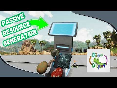 How To Produce Passive Resources and Eggs with Dino Depot