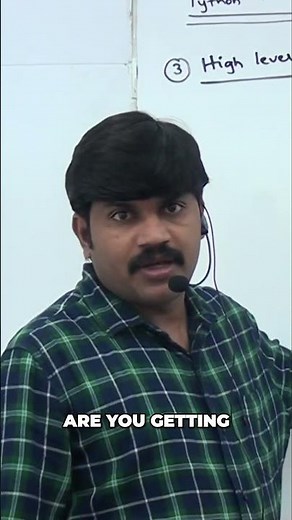 Python: A Programmer-Friendly High-Level Language Explained #shorts