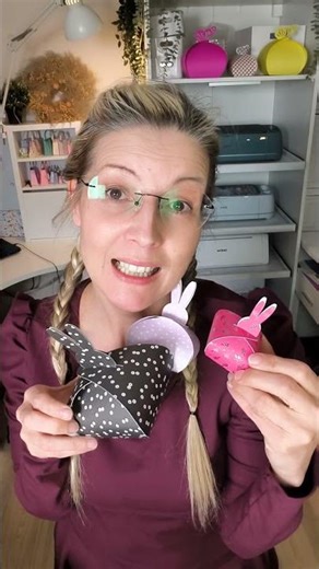 🐰Osterhasen Box #plotten #connyskreativewelt #motivblöcke #geschenkverpackung #osterdiy