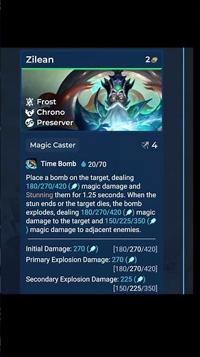 TFT Set 12 Unit Overview - Zilean #tft #set12 #leagueoflegends