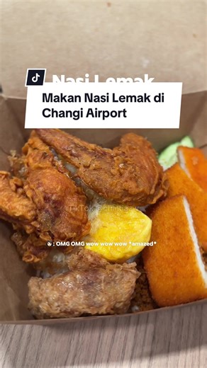 Crave Nasi Lemak at Changi Airport Terminal 2