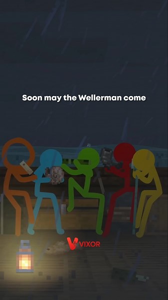 "Wellerman Song | Stickman Edit (Sea Shanty Animation)"#Vixorlyrics#trending#lyrics