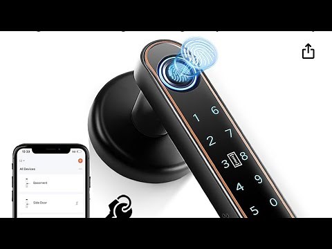 fingerprint Door Lock how to program and install. Install starts at 10:40 made by Pulido
