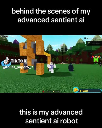 Creating an Advanced Sentient AI Robot in Roblox