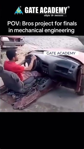 POV: Bros project for finals in mechanical engineering