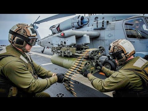 US Navy MH-60 Seahawk Armed and Tested in Combat Drill