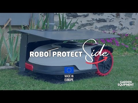 ROBOT PROTECT SIDE: Abri robot tondeuse à chargement latéral compatible multimarque / Made in Europe