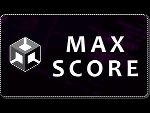 How to SAVE MAX SCORE in Unity with PlayerPrefs, example score system
