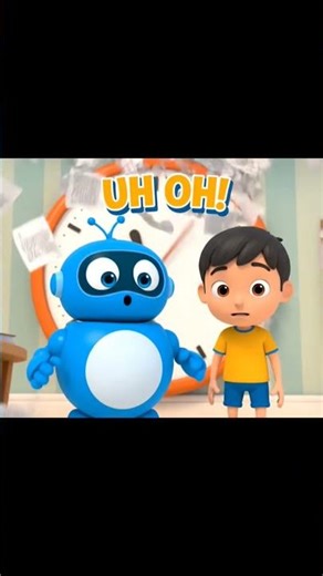 🤖 Meko Robot Aur Nobo | Funny Cartoon Story | Kids Short Film