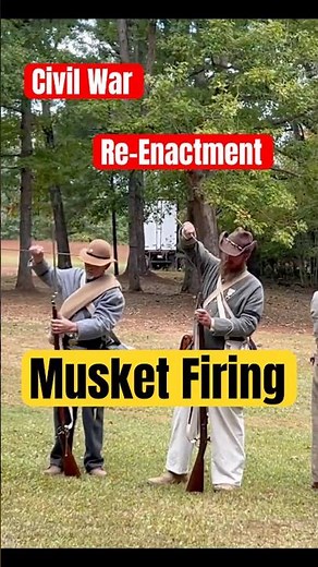 We Fired a Civil War Musket Rifle, Exciting Historical Re-enactment