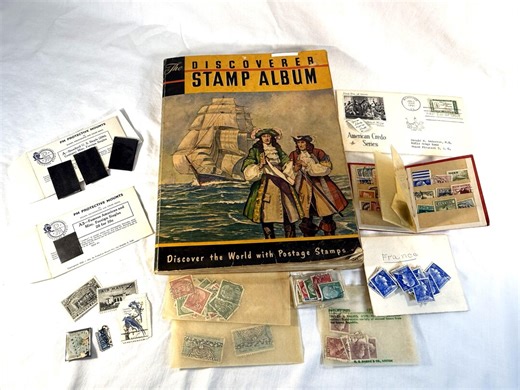 The 1959 Discoverer Stamp Album for Postage Stamps of the World - Etsy