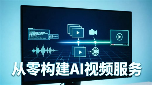 用AI从零构建视频生成服务：文案、配音、字幕如何变成片？