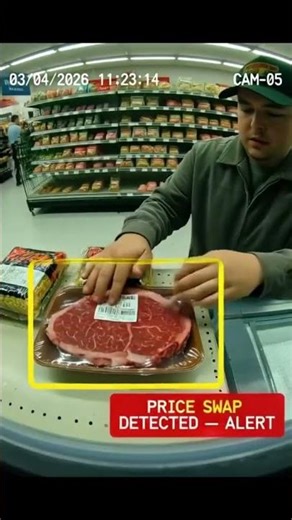 AI Security Camera Catches Price Tag Switcher in Real Time