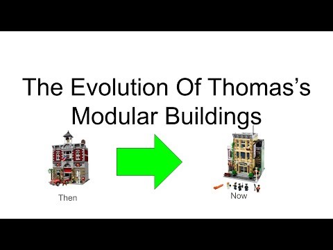 Evolution Of Thom Myer's LEGO Modular Buildings (2014-2025)