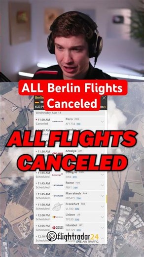ALL Berlin Flights Canceled