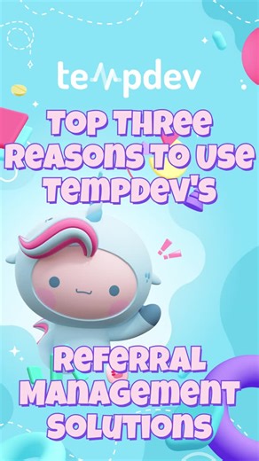 TempDev on Instagram: "Referrals don’t have to be messy.⁠ ⁠ In this reel, we break down three reasons practices use TempDev’s referral management tools:⁠ 1️⃣ Fewer clicks and time saved⁠ 2️⃣ Improved visibility for safer patient care⁠ 3️⃣ Built-in accountability and insights⁠ ⁠ See how TempDev helps practices close the referral loop by exploring our Orders Management solutions at the link in bio!"