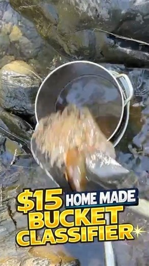 $15 Home Made DYI Bucket Classifer