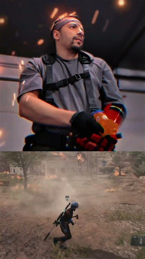 Tactical “SPLASH” Action MGSV: Man On Fire VS Venom Snake using water pistol 🔫 #mgsv #mgs