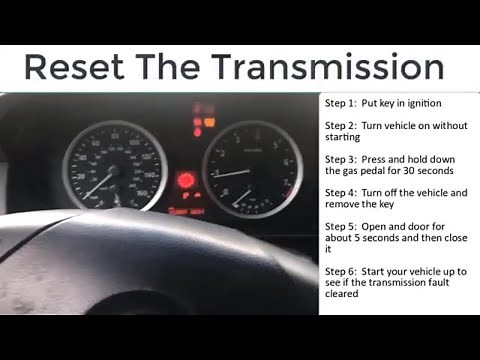 How To Reset Your BMW Transmission on your 530i (E90, E91, E92, E93, E82, E88)