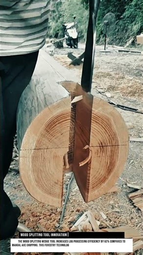 Wood Splitting Tool Innovation for Traditional Forestry Technology