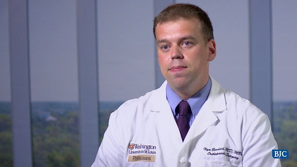 Ilya Bendich, MD, MBA, is especially interested and specialized in robotic-assisted joint replacement. He looks forward to offering the benefits of technology assistance to his patients and enhancing their return to a better quality of life. He is also involved in the research that propels OR technology for the betterment of the field. "Seeing a patient return to their desired level of function through recovery means everything to me." | WashU Medicine Orthopedics