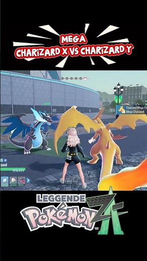 Legends #ZA: MEGA Charizard X vs Y! #megapokemon #charizard