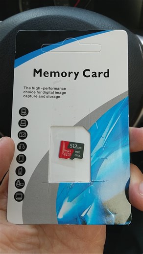 I bought what I thought was a 512GB SD card from temu, but it was only 512MB!