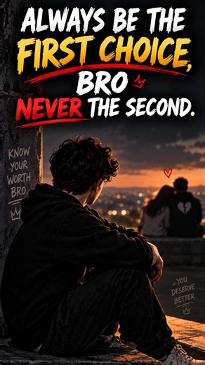 Always Be the First Choice, Bro — Never the Second 🥀💯