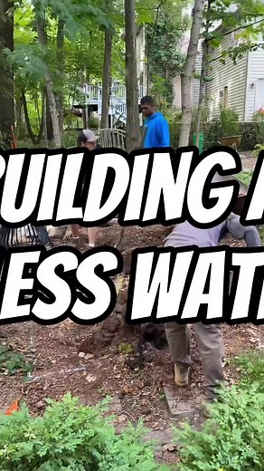 Building a stunning Pondless Waterfall 💦 #team #aquascape #waterfall #waterfalls #pondless #waterfeature #timelapse #water #stunning #beautiful | Team Aquascape