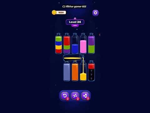 Magic sort level 24 solution | all parts gameplay walkthrough solution