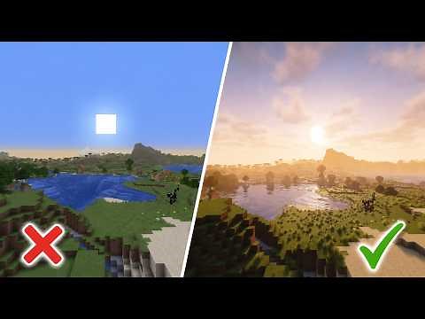How to INSTALL SHADERS in MINECRAFT JAVA 2026 - ANY VERSION #minecraft #shaders #tutorial