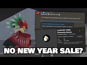Where Is Fireworks Emote Sale? | Tower Defense Simulator (Roblox)