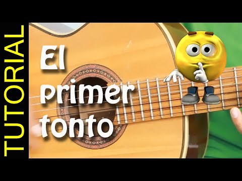 EL PRIMER TONTO guitarra tutorial como tocar