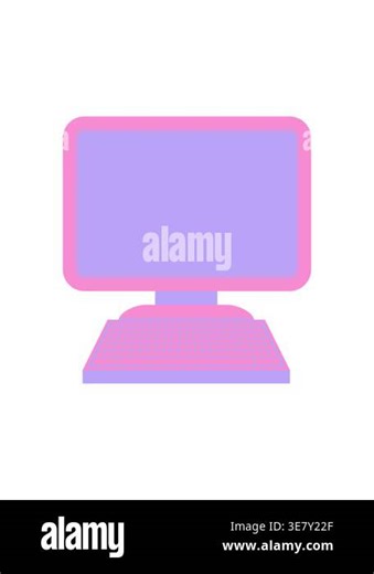 popping motion animation of computer cartoon Stock Video Footage - Alamy