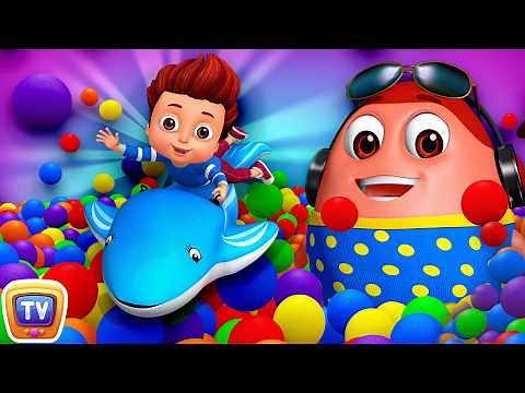 Surprise Eggs Ball Pit Show for Kids to Learn ALL Colors + More ChuChu TV Funzone Kids Songs