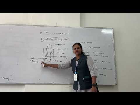 Unit II lecture no-8 Conductivity cell in conductometric titration