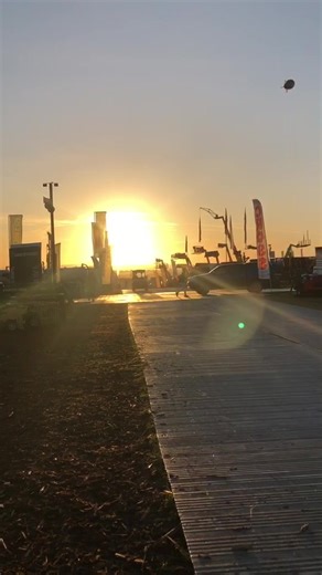 Sunrise at the Ploughing match 2019🙃 #fyl #irish #carlow #agri #ploughing #ploughingchampionships #fyp #sunrisemusic #throwbacks #foryou