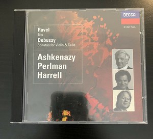 Ravel, Debussy, Ashkenazy, Perlman, Harrell - Trio / Violin & Cello Sonatas