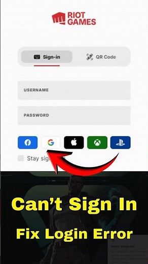 Can’t Sign In to VALORANT? Try This! #shorts