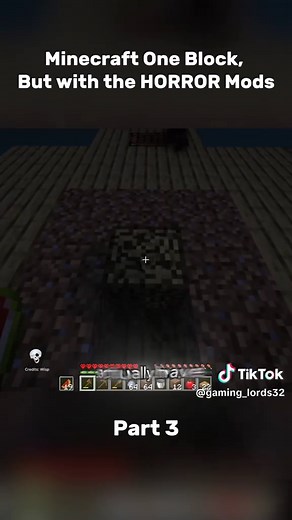 Minecraft One Block with Horror Mods Adventure