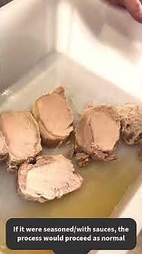 Shredding Pork Loin for Pulled Pork - DFC Line - Orved Brock