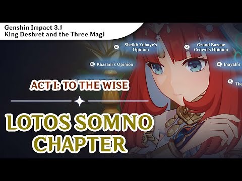 Nilou's Answer/Text Entry Selection | Nilou's Story Quest Dialogues | Genshin Impact 3.1