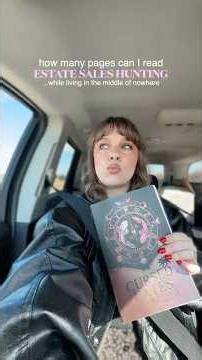 how many pages can I read while running errands 📖✨