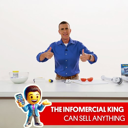 12K views · 48 reactions | The king of infomercials can sell you ANYTHING 勞 | Great Big Story | Facebook