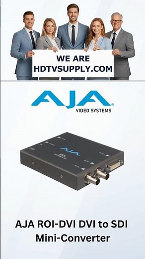 AJA ROI-DVI DVI to SDI Mini-Converter