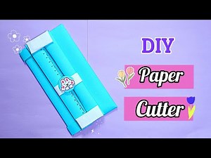 Easy Way to make paper cutter at home / DIY Paper Cutter / Handmade Paper Cutter / DIY